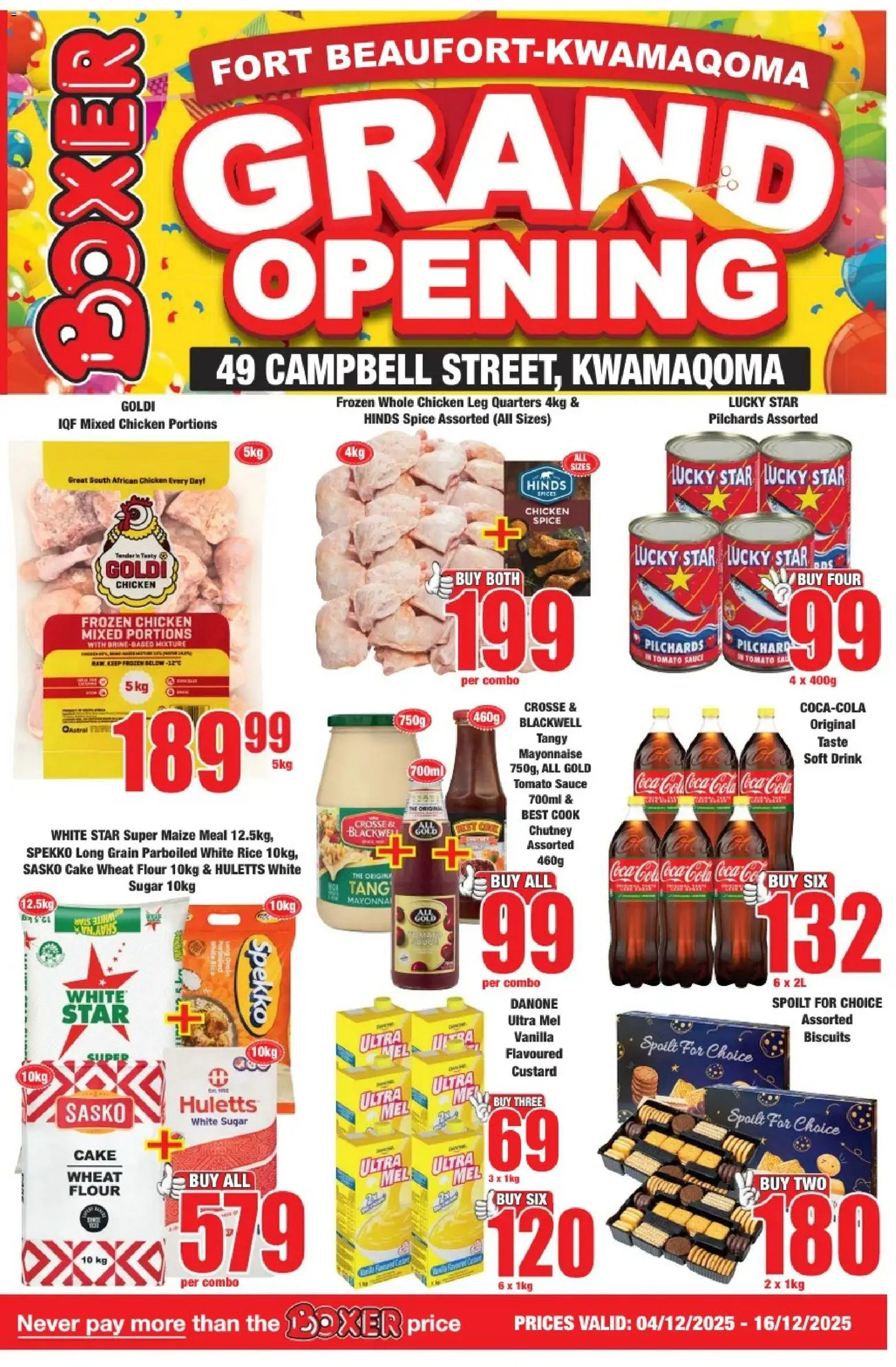 Preview of Boxer flyer valid from 04/12/2025