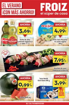 Vista previa del folleto de la tienda Froiz válido desde el 12/08/2025 