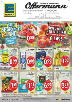 Vorschau von dem Prospekt des Geschäftes Edeka, gültig ab dem 19.10.2025
