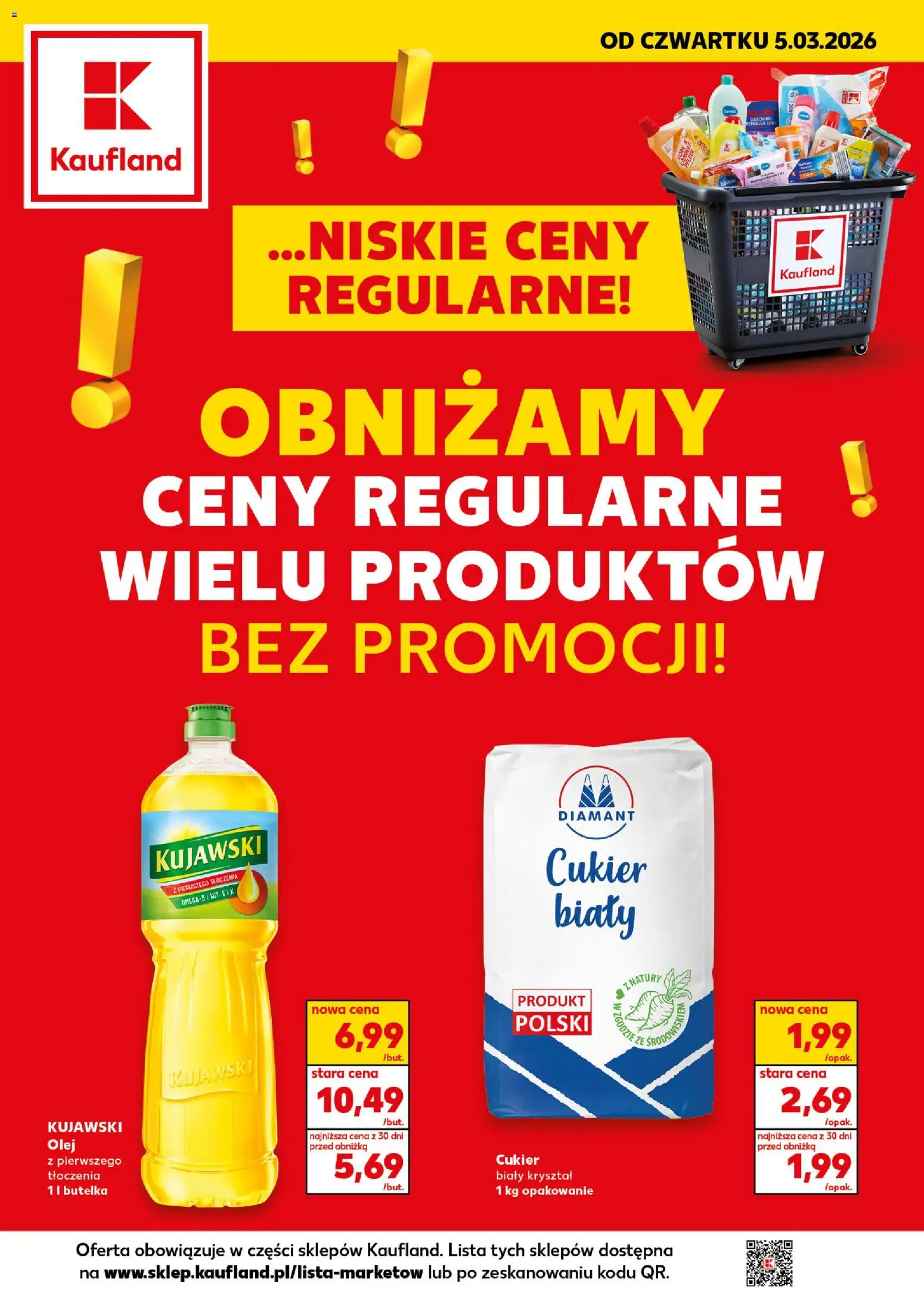 Náhled nabídky: Kaufland Polsko Kaufland Polsko leták - Niskie ceny regularne platný od 26.03.2026