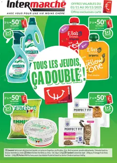 Voorbeeld van Les offres de novembre avec la carte Intermarché van winkel Intermarché geldig vanaf 01/11/2025