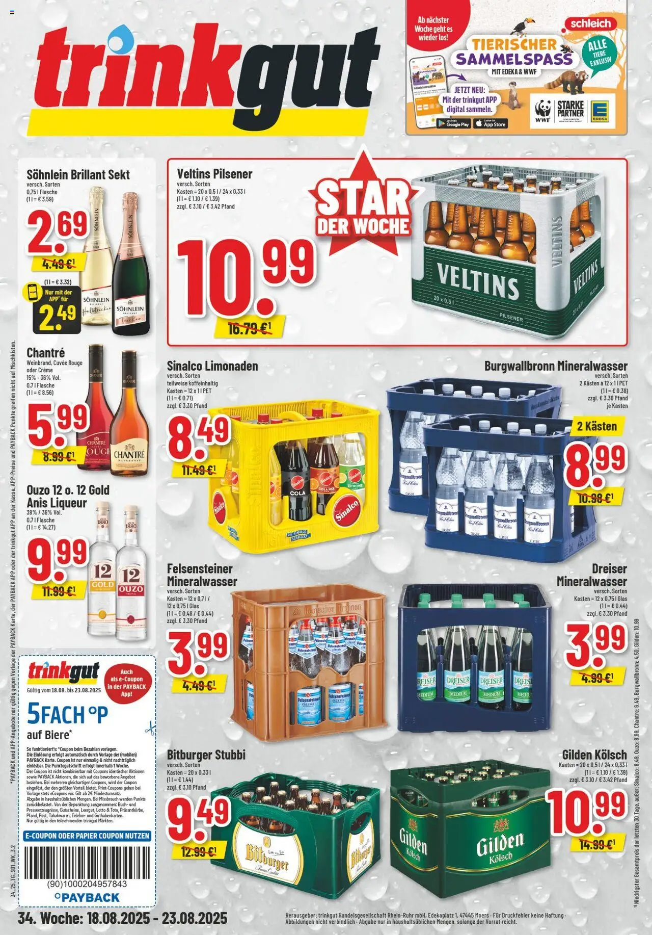 Trinkgut Prospekt ab 18.08.2025 > Angebote ab Montag
