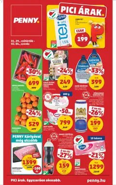 PENNY - Akciós újság PENNY megtekintése, amely érvényes 2026.01.29.-től