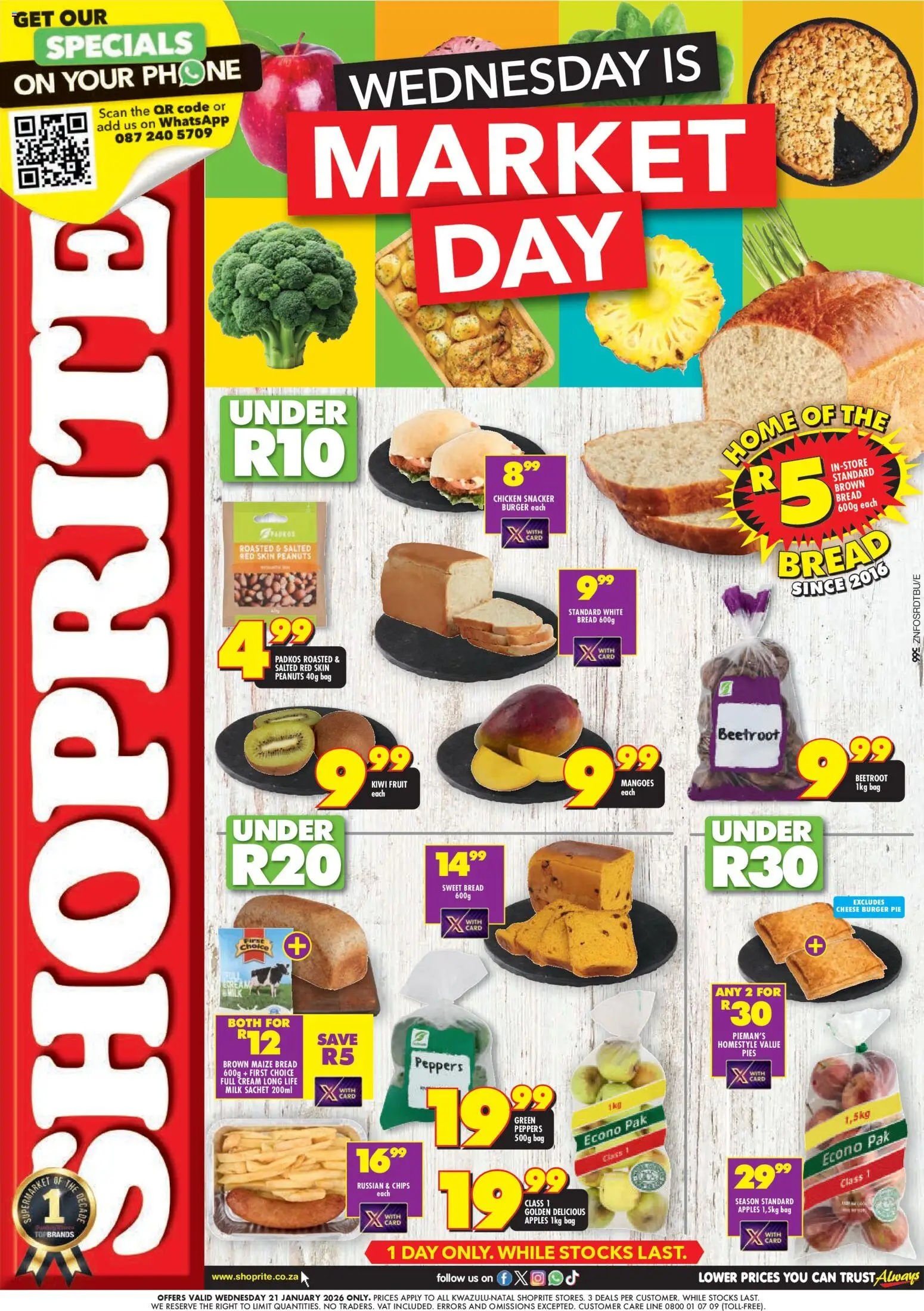 Preview of Shoprite flyer valid from 21/01/2026