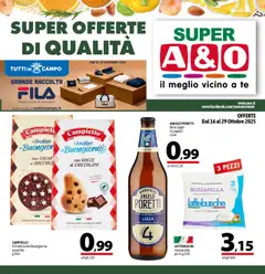 Anteprima dell'opuscolo Volantino Supermercato dal negozio A&O valido da 16/10/2025