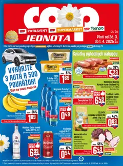 Náhľad COOP Jednota letáku platného od 26.03.2026