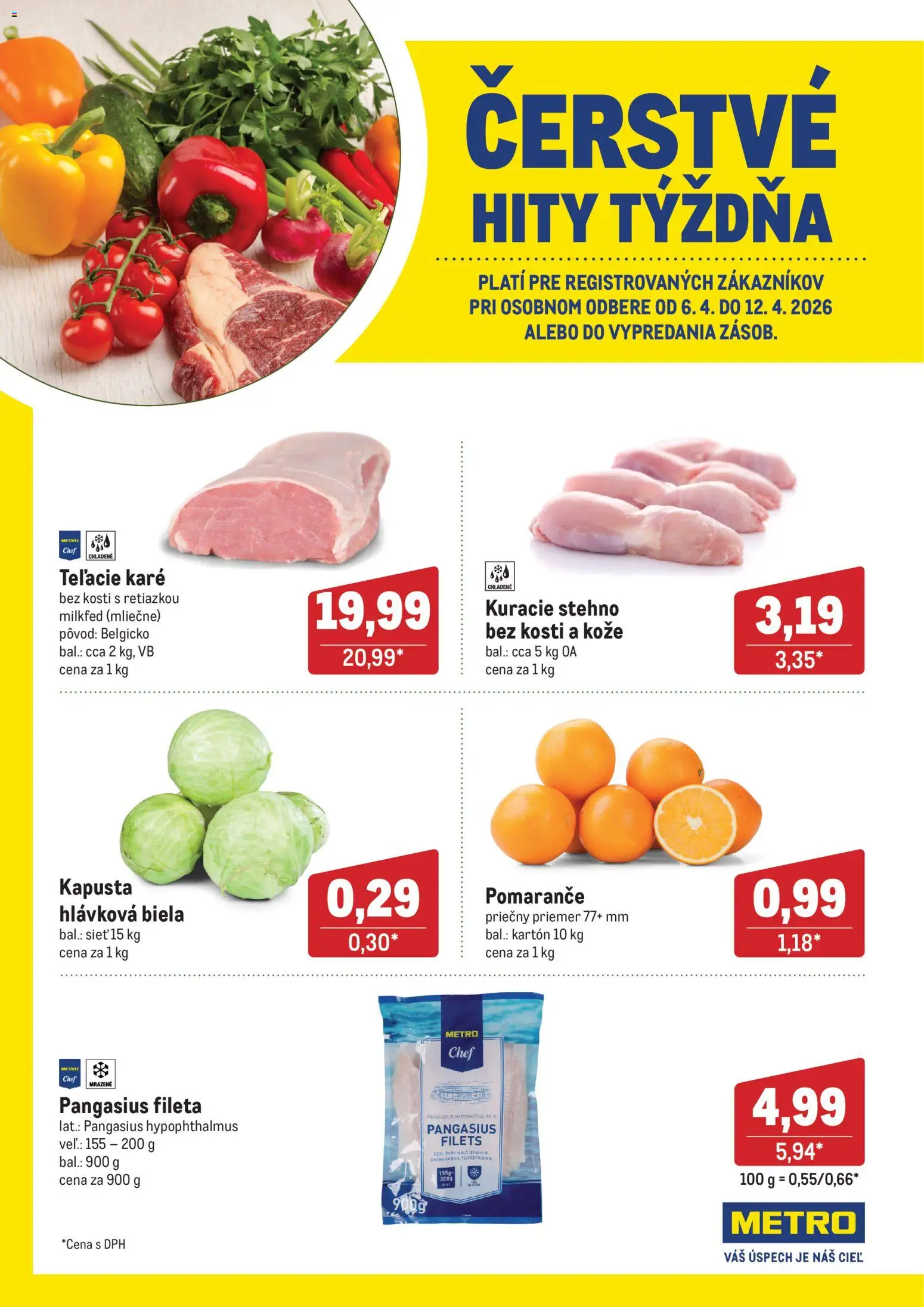 Náhľad Metro letáku platného od 06.04.2026