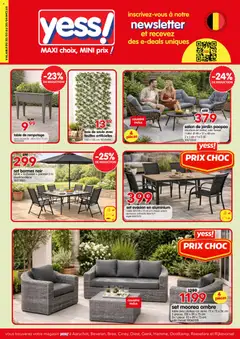 Voorbeeld van yess! Publicité van winkel yess! geldig vanaf 24/03/2026