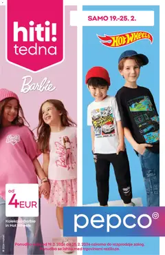 Predogled kataloga iz trgovine Pepco veljaven od 19.02.2026