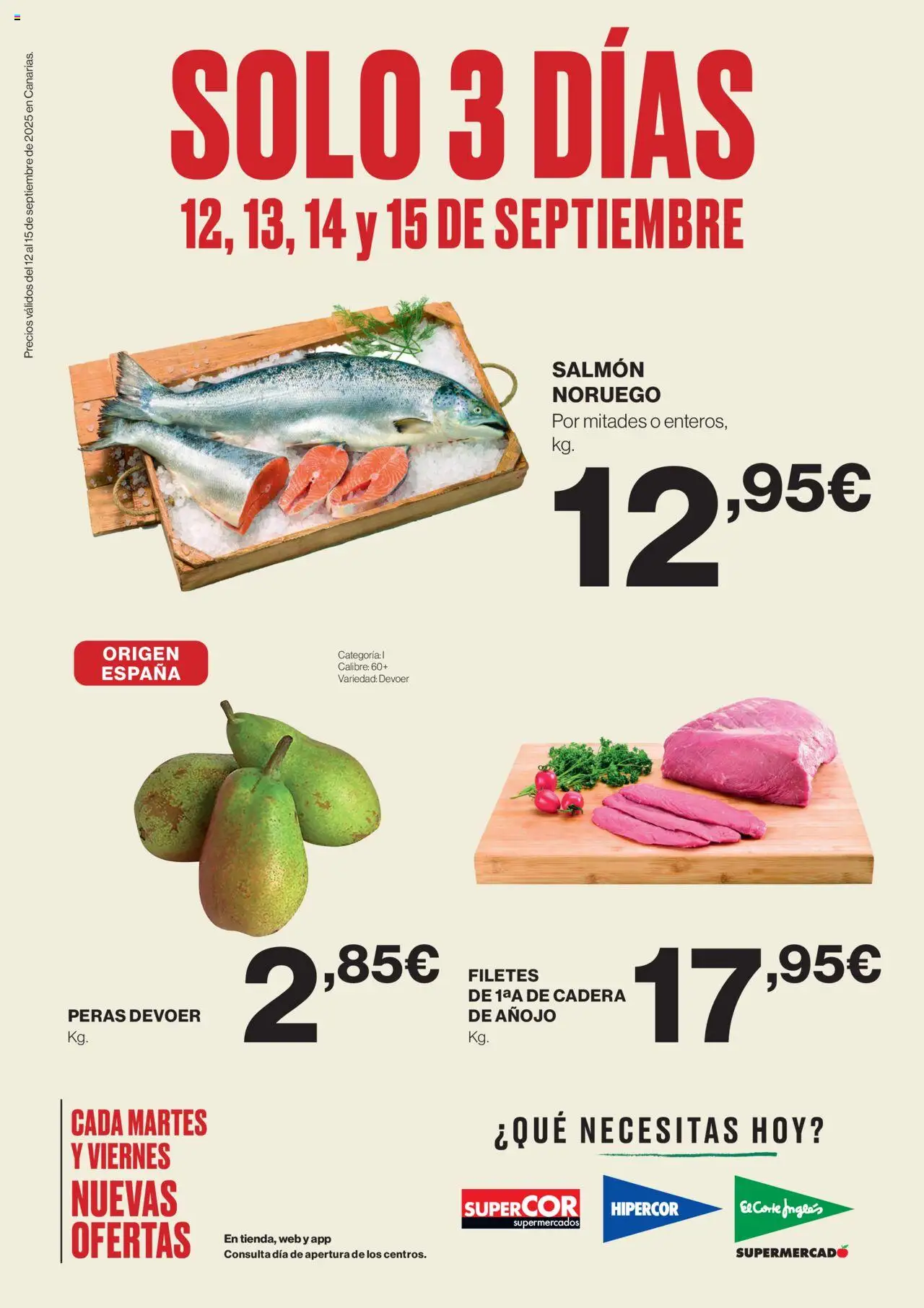 Supercor Canarias > 12/09 - 15/09/2025 > Ofertas