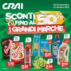 Anteprima dell'opuscolo Volantino Milano dal negozio CRAI valido da 18/09/2025