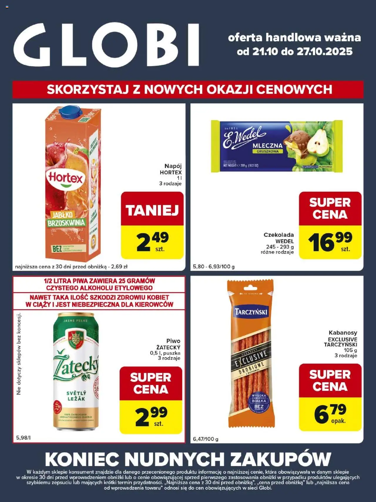 Carrefour Globi od 21.10.2025 - Nowa Gazetka - Numer strony 1