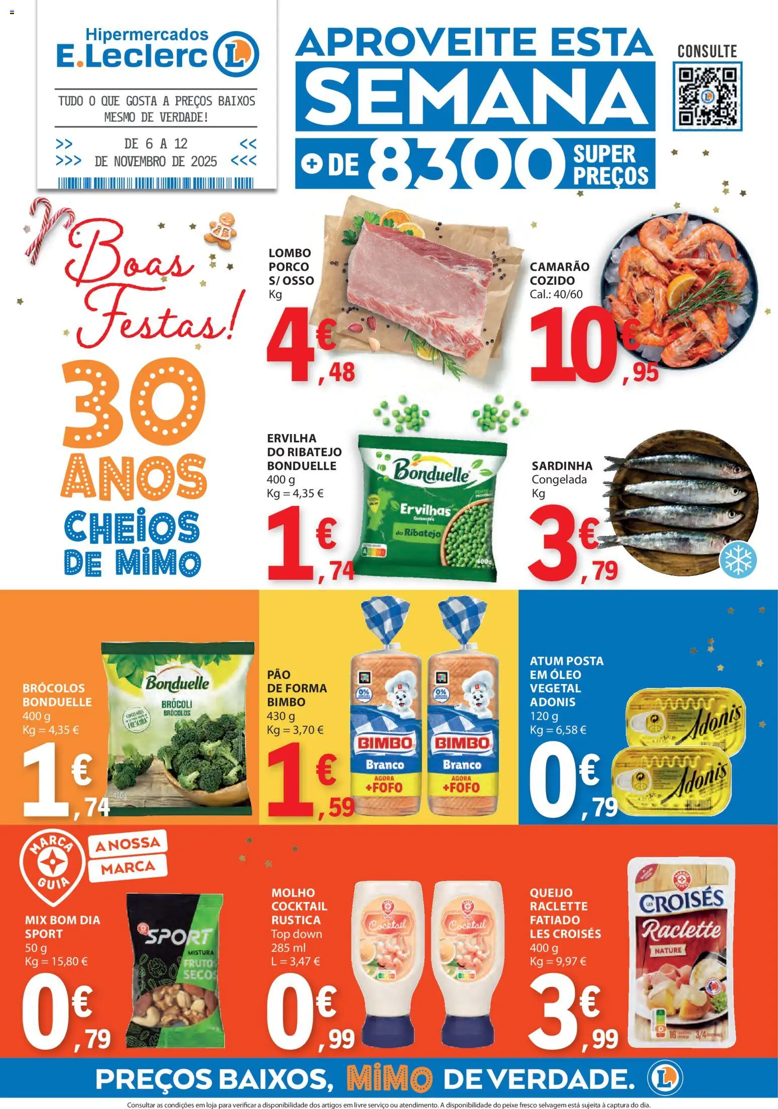 Pré-visualização do folheto da loja E.Leclerc válida a partir de 06/11/2025