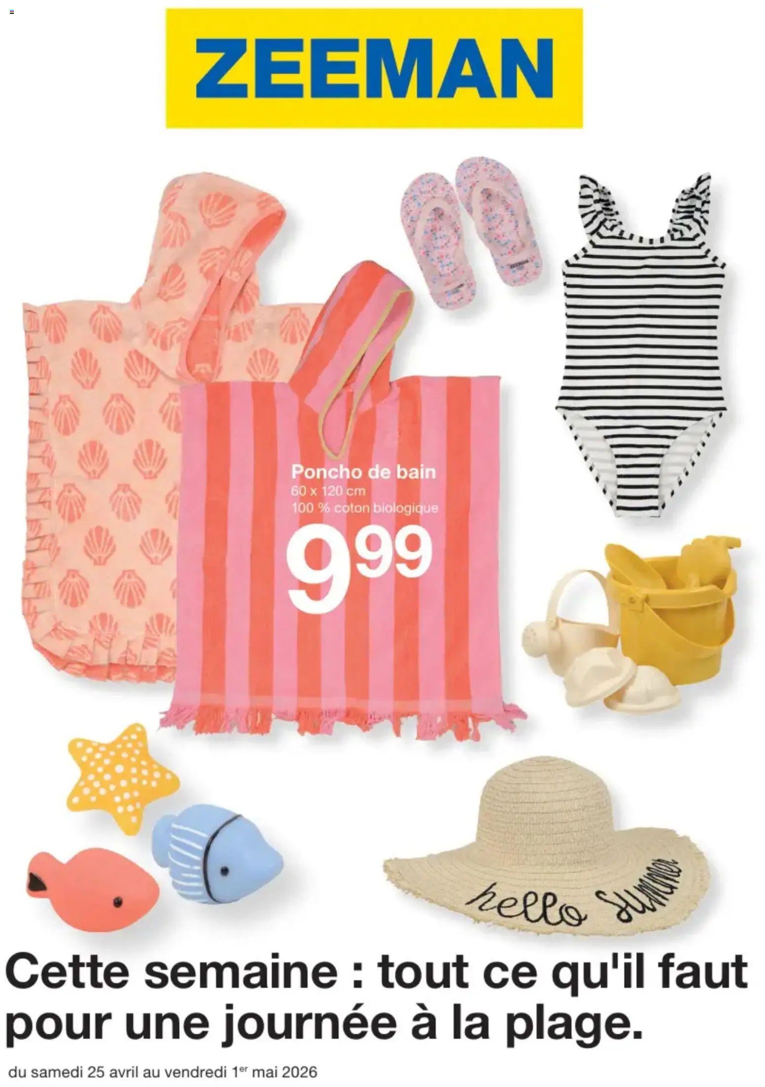 Voorbeeld van Zeeman Publicité van winkel Zeeman geldig vanaf 25/04/2026