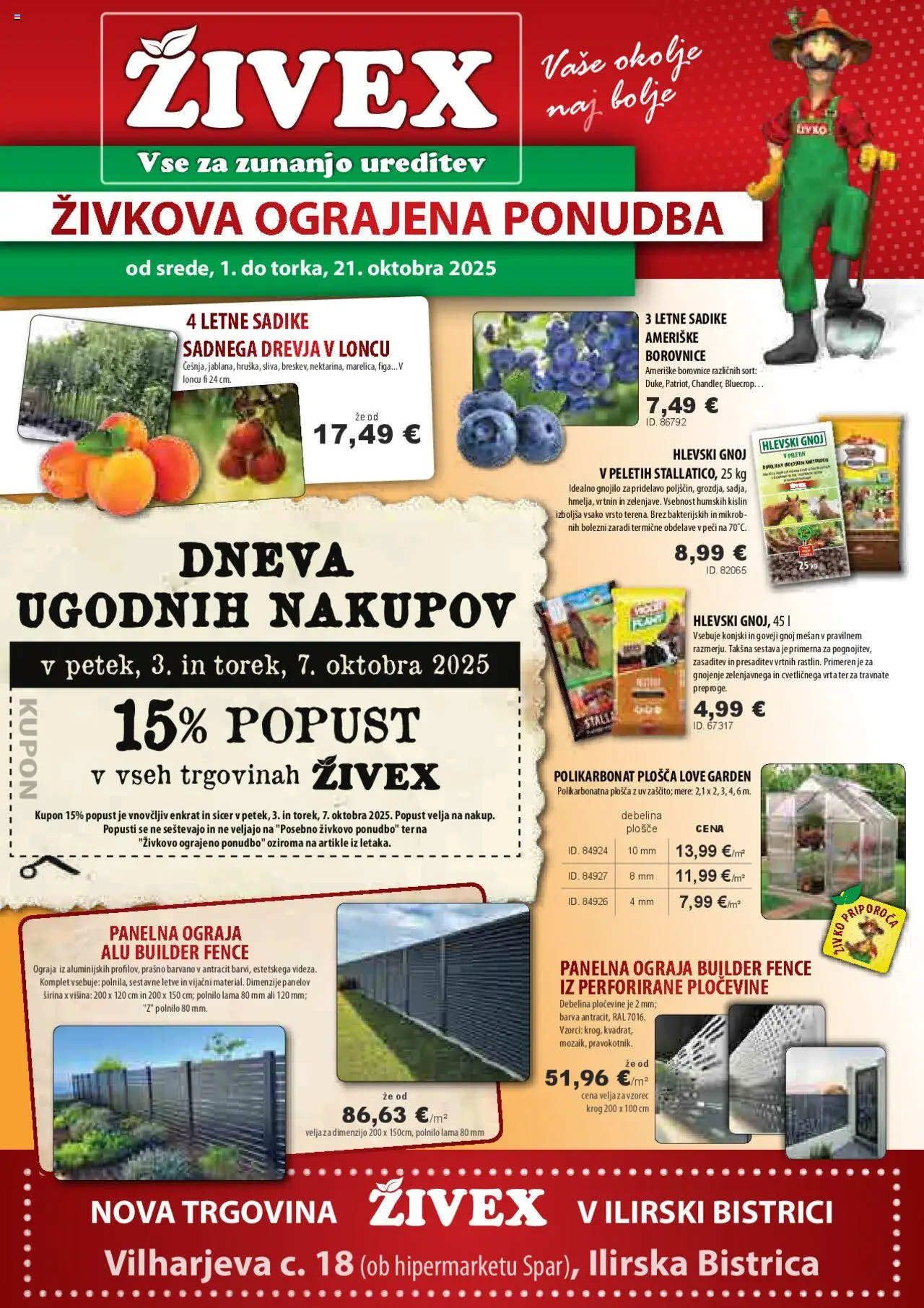 Živex Katalog od 01.10.2025 - aktualna ponudba - stran 1