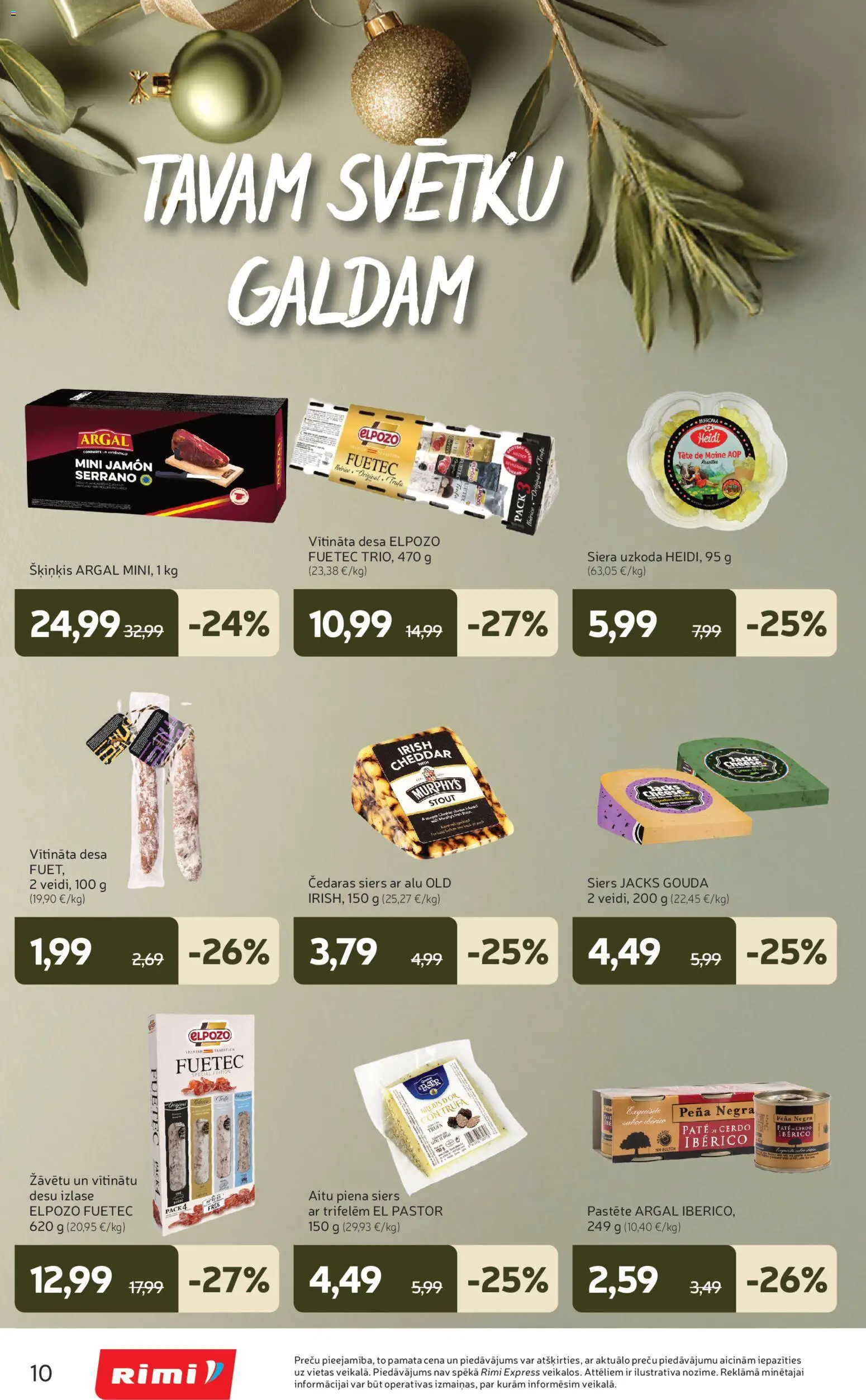 Skatīt Rimi akciju bukletu, derīgs no 2025.12.09