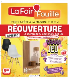 Prévisualisation de Catalogue de la semaine 35 du magasin La Foir'Fouille formulaire valide 27/08/2025