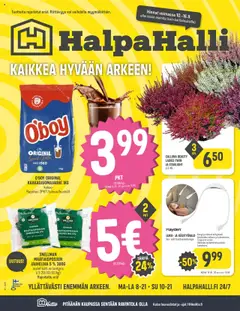 Kaupan Halpa Halli Tarjoukset esikatselu, voimassa 10/09/2025