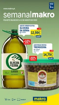 Pré-visualização do folheto da loja Makro válida a partir de 05/08/2025