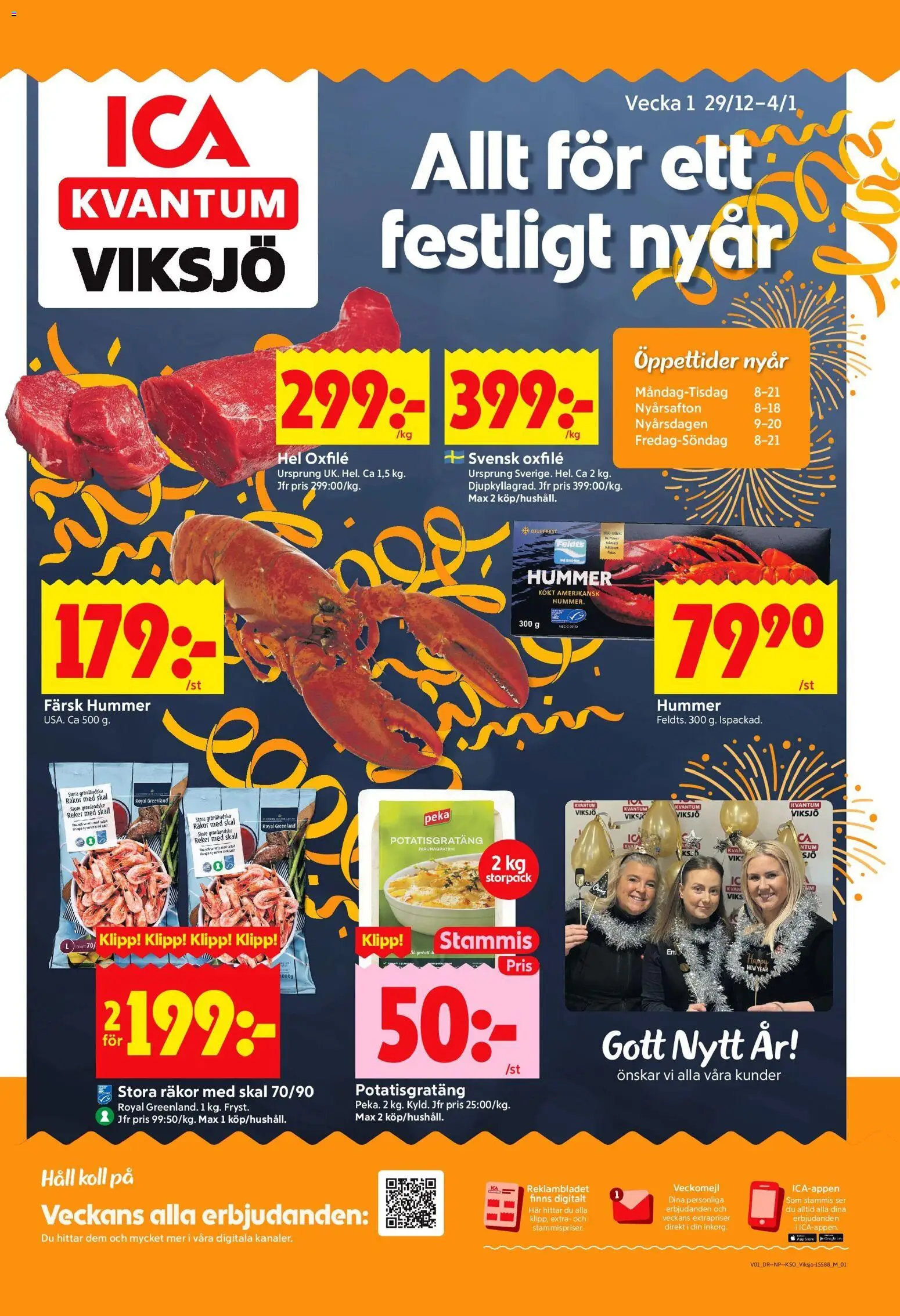 Förhandsgranska reklamblad Järfälla från butik ICA Kvantum gäller från 30/12/2025