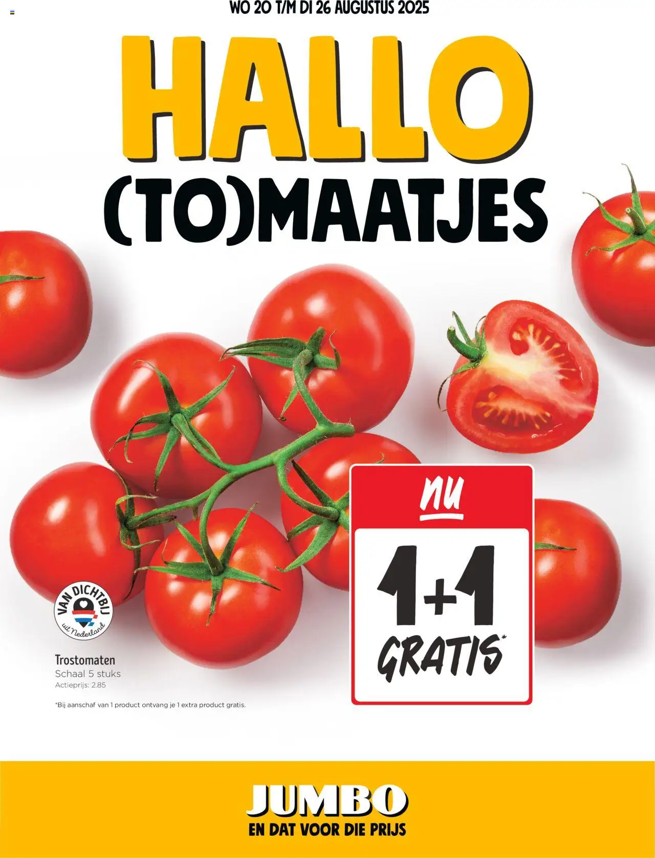 Jumbo shop Folder week 34 geldig vanaf 20-08-2025 - Paginanummer 1