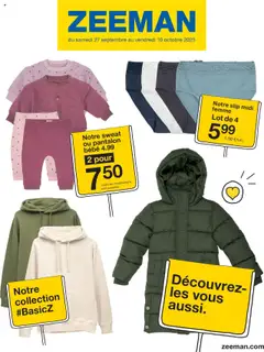 Prévisualisation de Catalogue Zeeman Automne du magasin Zeeman formulaire valide 27/09/2025