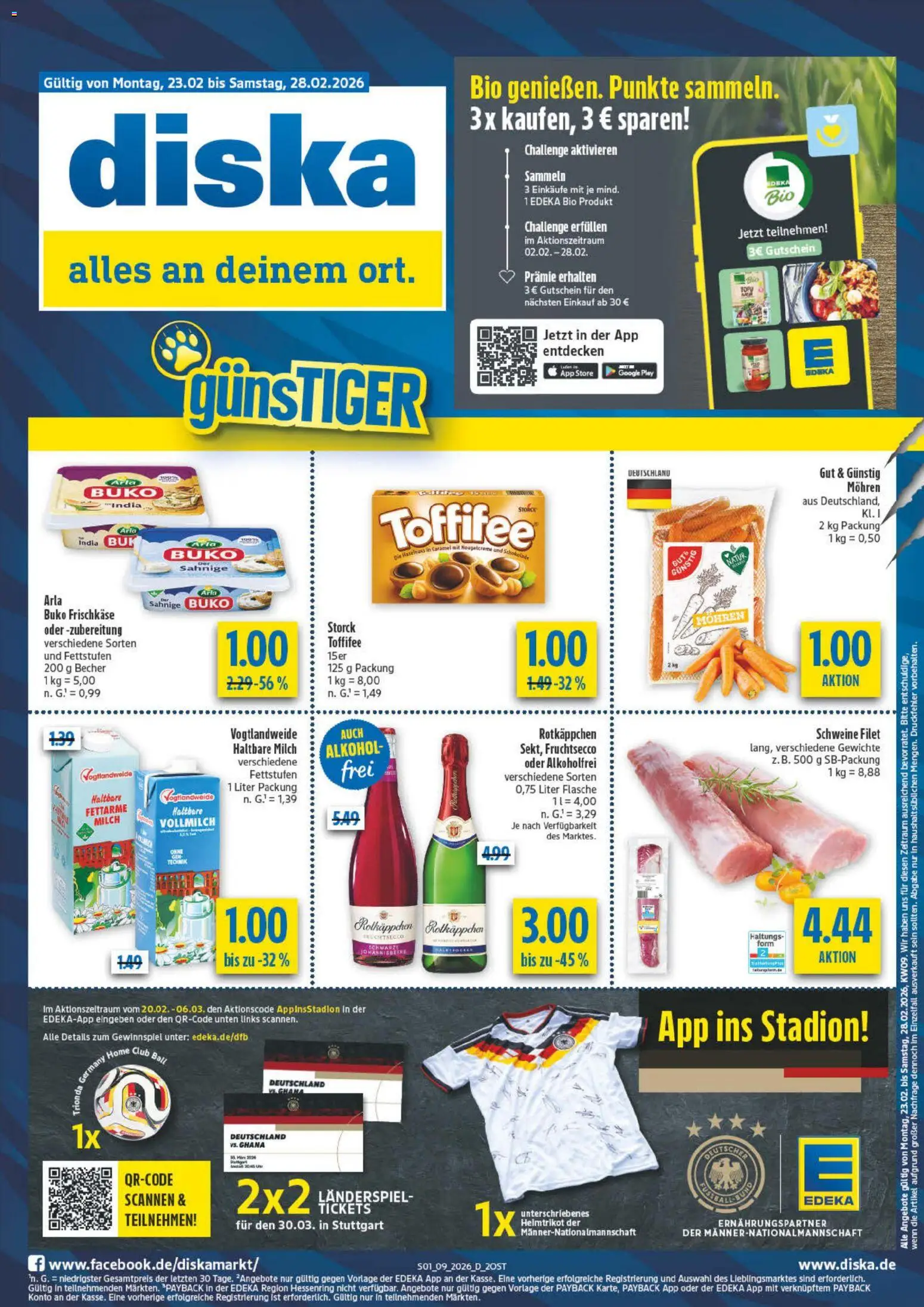 Vorschau von dem Prospekt des Geschäftes Diska, gültig ab dem 23.02.2026