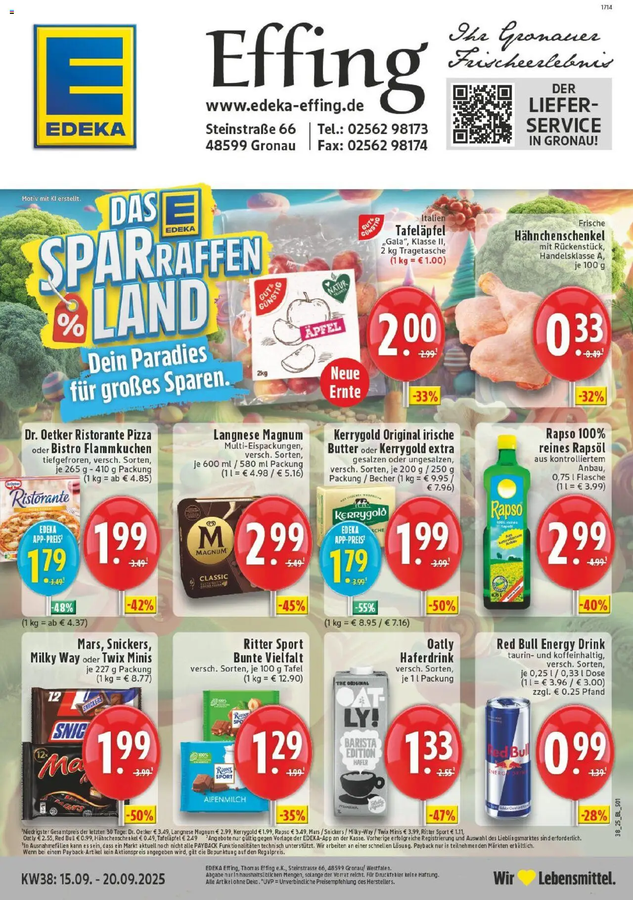 EDEKA Prospekt ab 14.09.2025 - Prospekt Gronau Online
