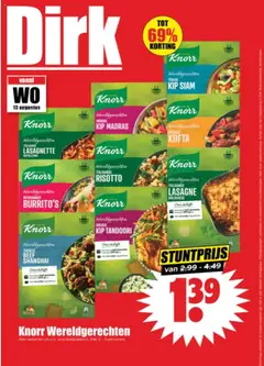Voorbeeld van Folder week 33 van winkel Dirk geldig vanaf 13-08-2025