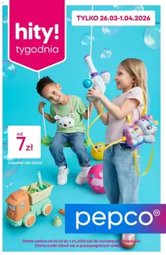 Pogląd gazetki "Pepco gazetka" ze sklepu Pepco ważnej od 26.03.2026