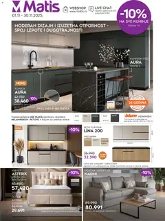 Pregled Matis kataloga - važi od 01.11.2025