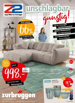 Vorschau von dem Prospekt des Geschäftes Zurbrüggen, gültig ab dem 27.01.2026