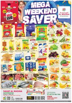 Preview of the catalogue Mega Weekend Saver - Sahat Al Madina, Dubai of store Al Madina valid from 25 Jul, 2025