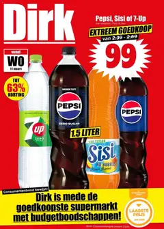 Voorbeeld van Dirk folder week 11 van winkel Dirk geldig vanaf 11-03-2026