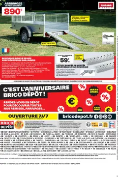 Prévisualisation de Catalogue du magasin Brico Dépôt formulaire valide 24/10/2025 | Page: 20