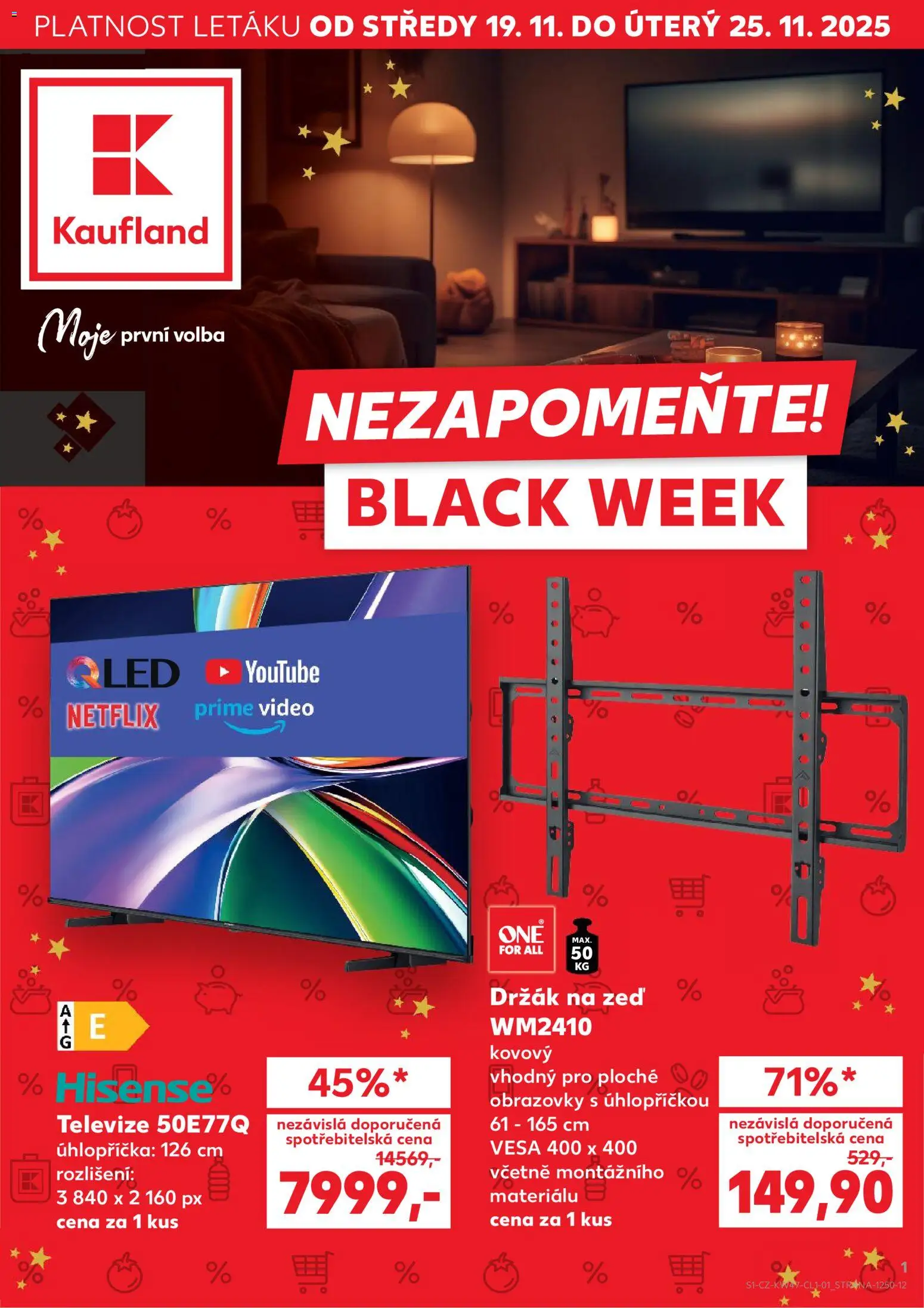 Náhled nabídky: Kaufland Leták - Praha 4 platný od 19.11.2025