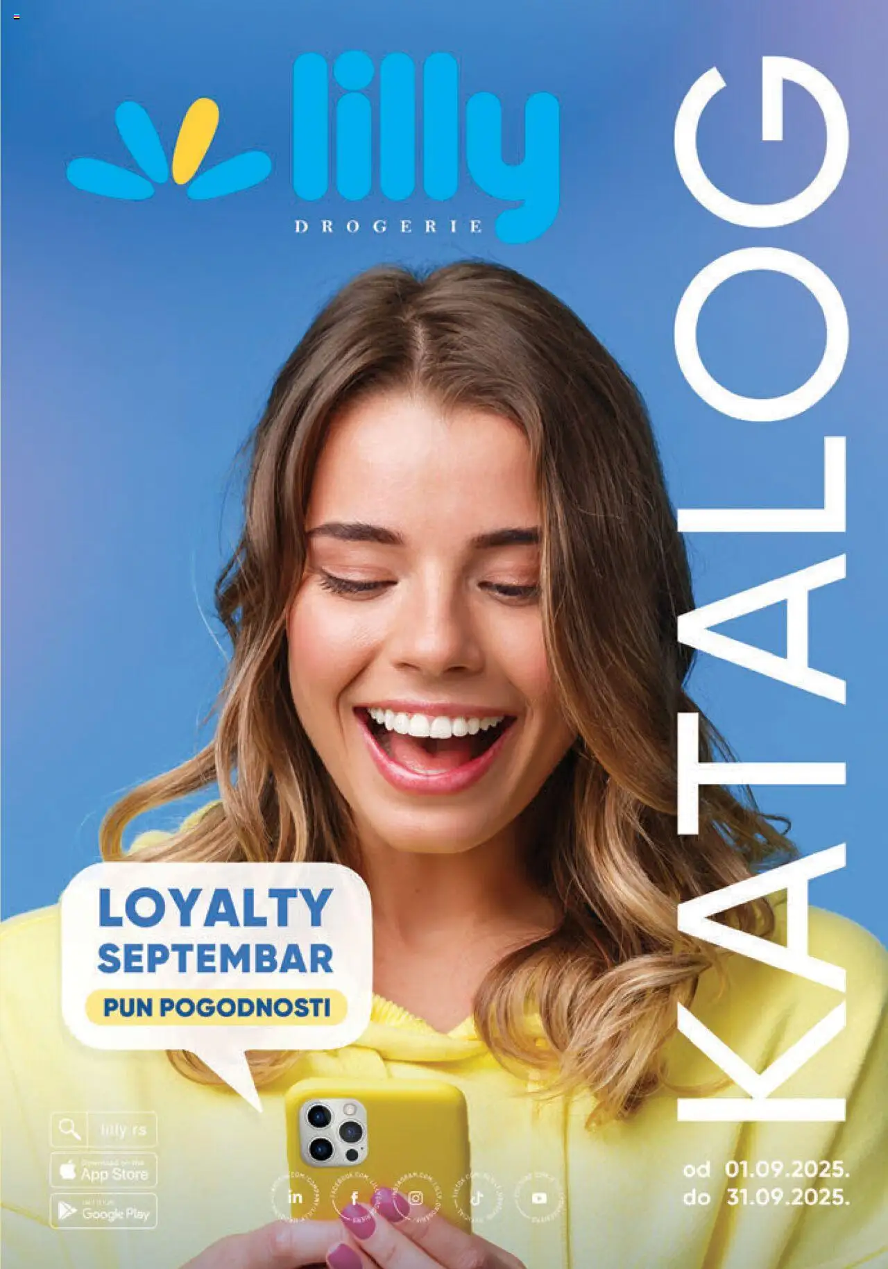 Lilly drogerie katalog važi od 01.09.2025 - stranica 1