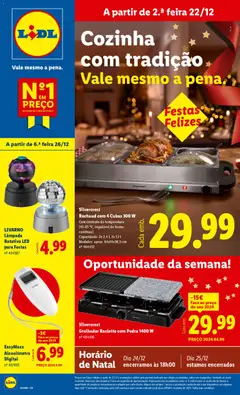 Pré-visualização do folheto da loja Lidl válida a partir de 22/12/2025