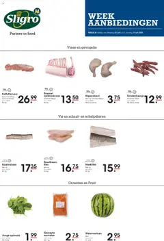 Voorbeeld van Folder van winkel Sligro geldig vanaf 22/07/2025