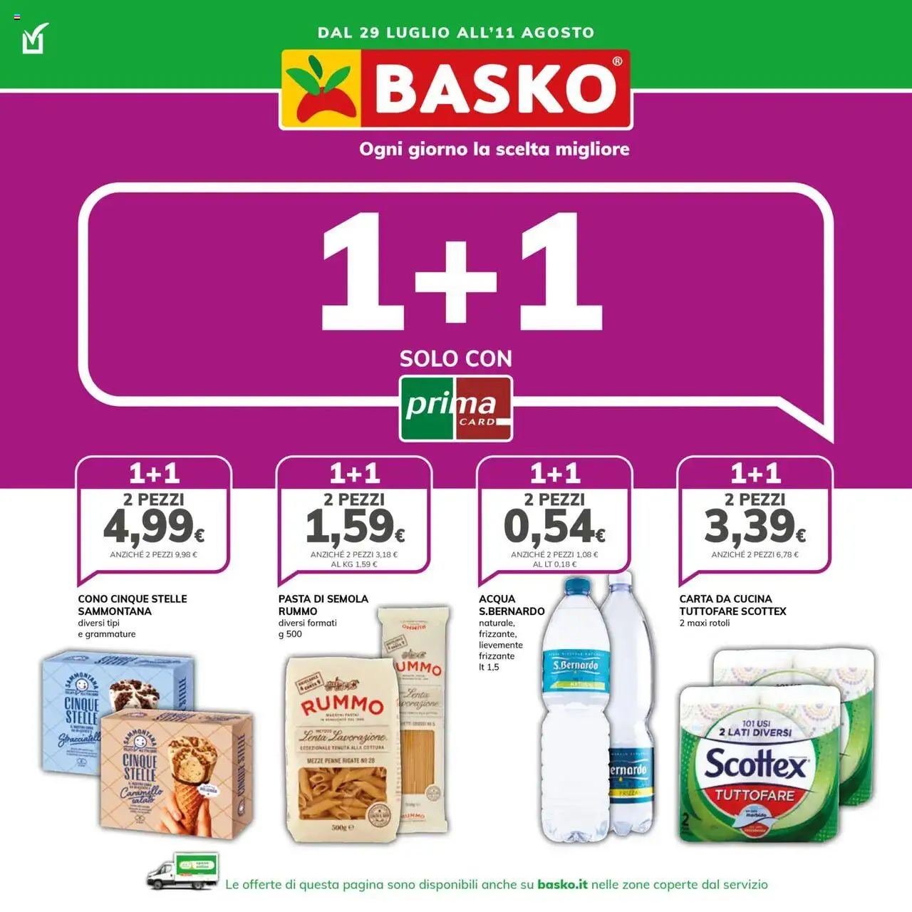 Volantino Basko valido da 29/07/2025 numero di pagina 1
