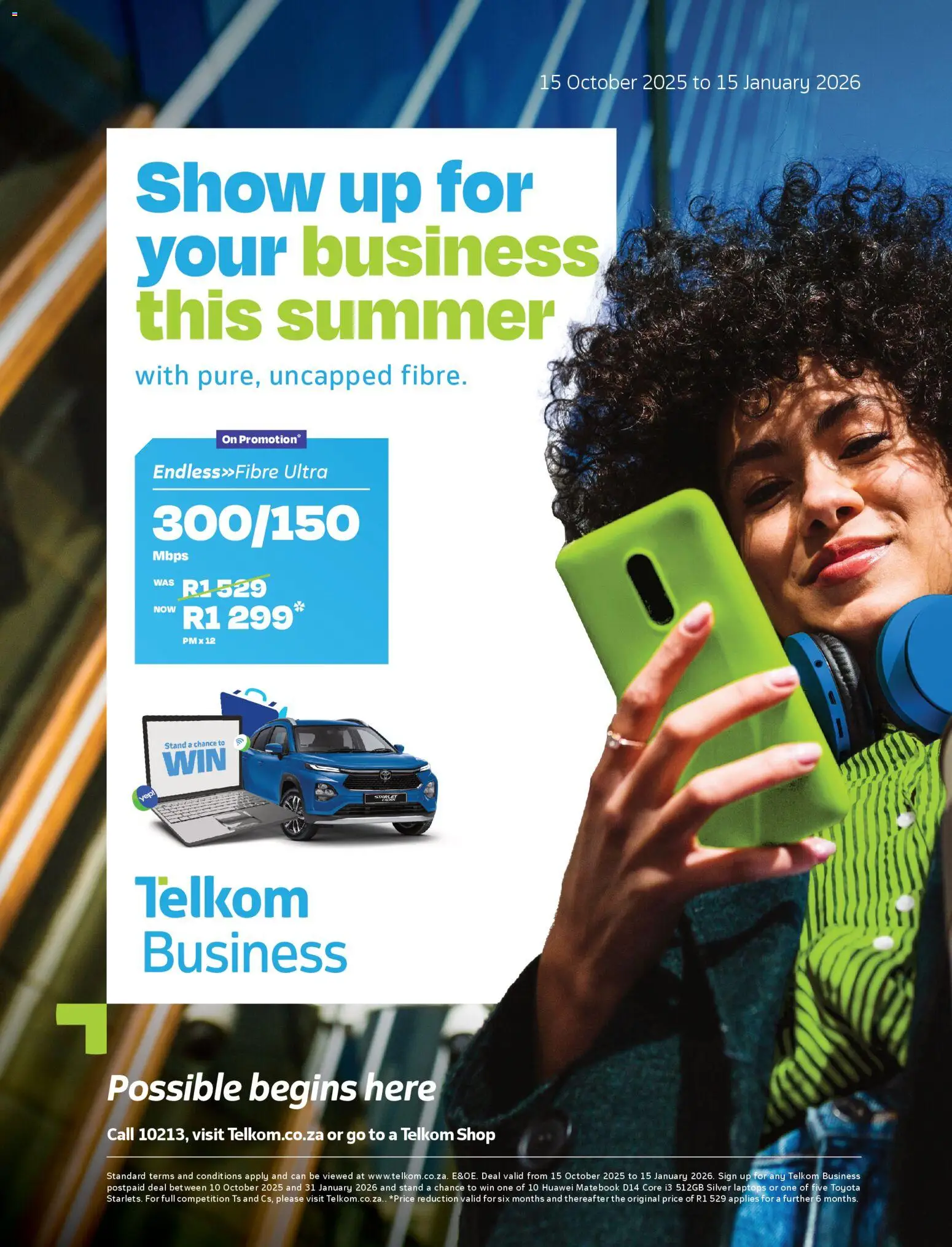 Preview of Telkom flyer valid from 15/10/2025