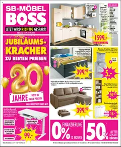 Vorschau von dem Prospekt des Geschäftes SB Möbel Boss, gültig ab dem 13.09.2025