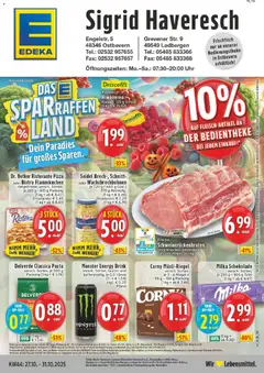 Vorschau von dem Prospekt des Geschäftes Edeka, gültig ab dem 26.10.2025