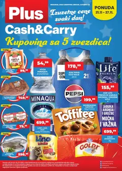 Pregled Plus Cash & Carry kataloga - važi od 21.11.2025