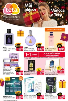 Náhled nabídky: TETA Drogerie Leták - Vánoce platný od 27.11.2025