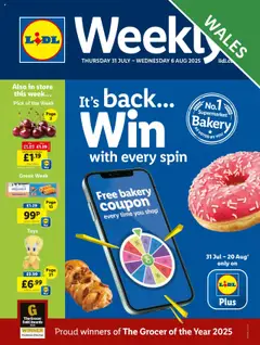 Preview of Lidl Lidl Weekly Wales valid from 31/07/2025