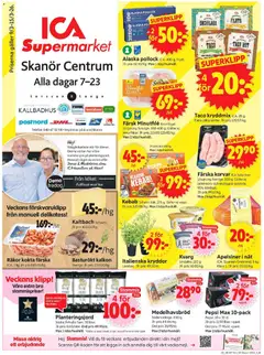 Förhandsgranska reklamblad Skanör från butik ICA Supermarket gäller från 09/03/2026