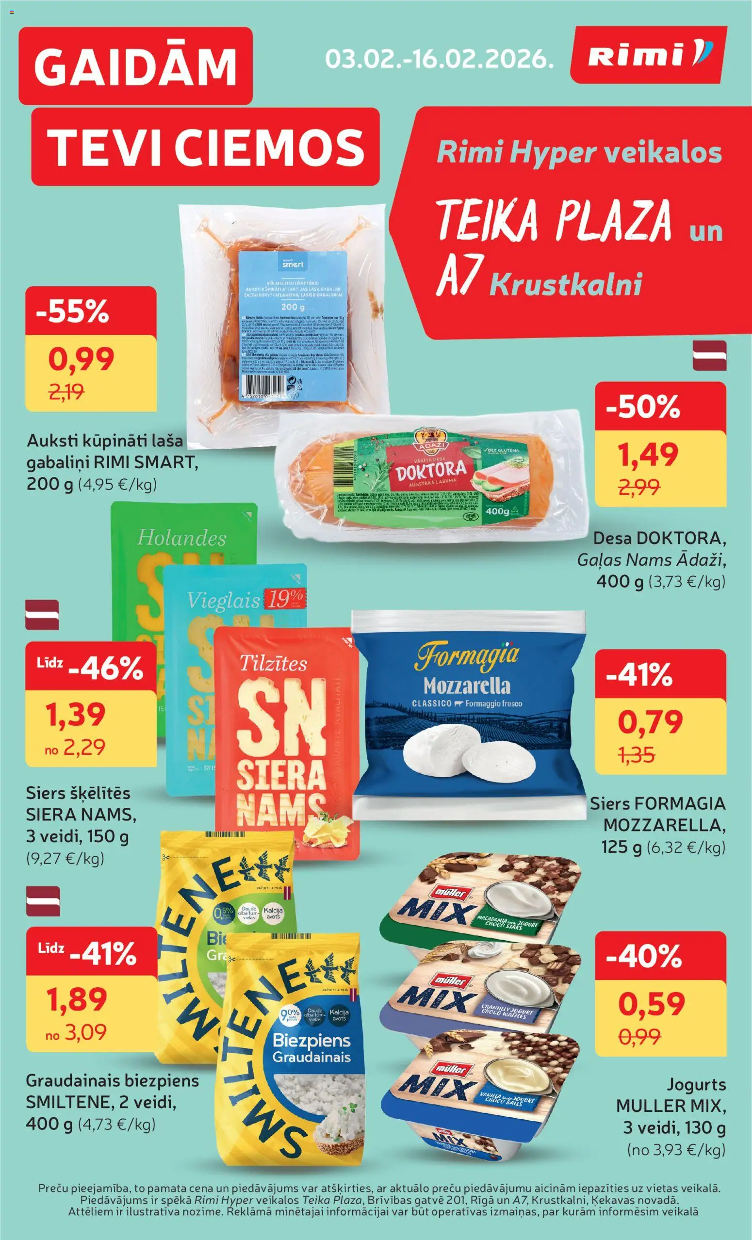 Skatīt Rimi akciju bukletu, derīgs no 03.02.2026.