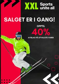 Forhåndsvis Kundeavis fra butikk XXL gyldig fra 13/01/2026