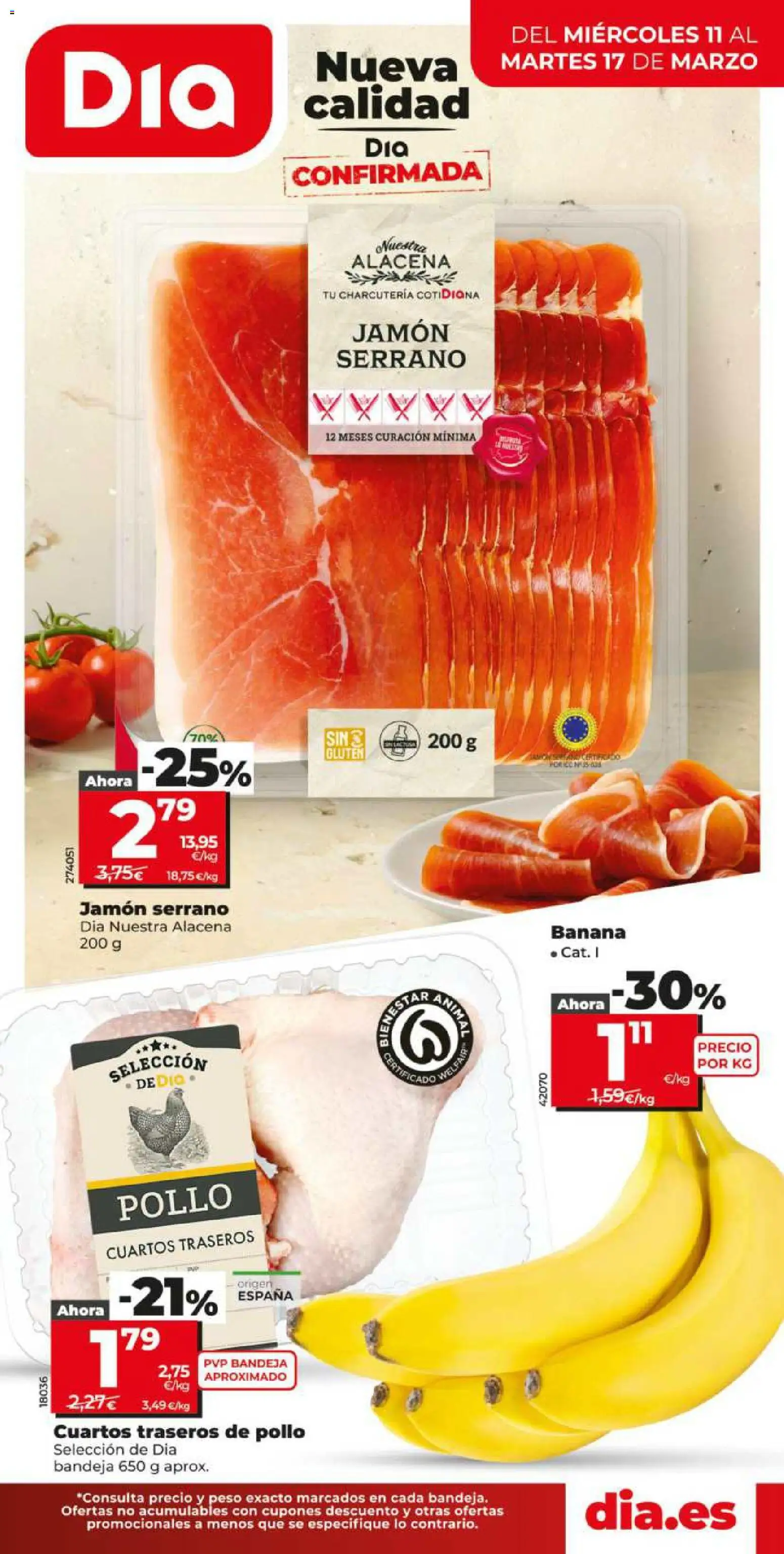 Vista previa del folleto de la tienda Dia válido desde el 11/03/2026 